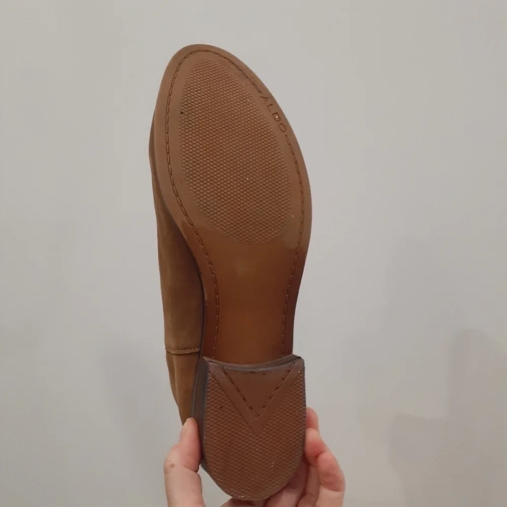 Like New Aldo Coastal Cowgirl Ankle Boot Camel Colour - Picture 6 of 9